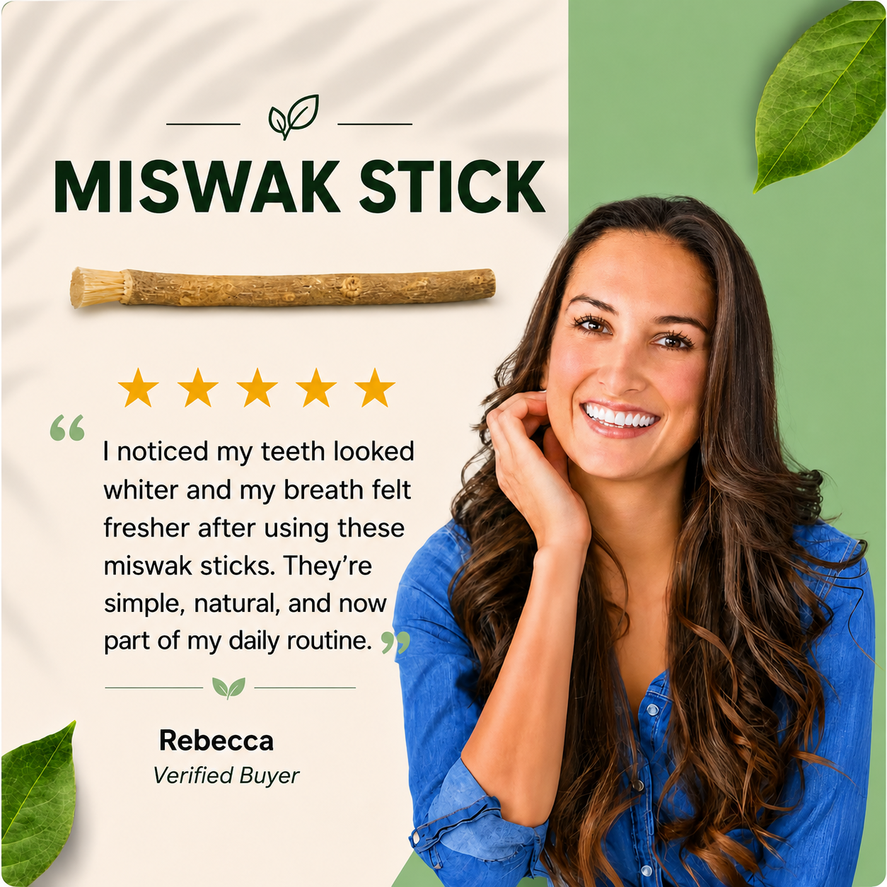 Miswak Stick (3 Pack)